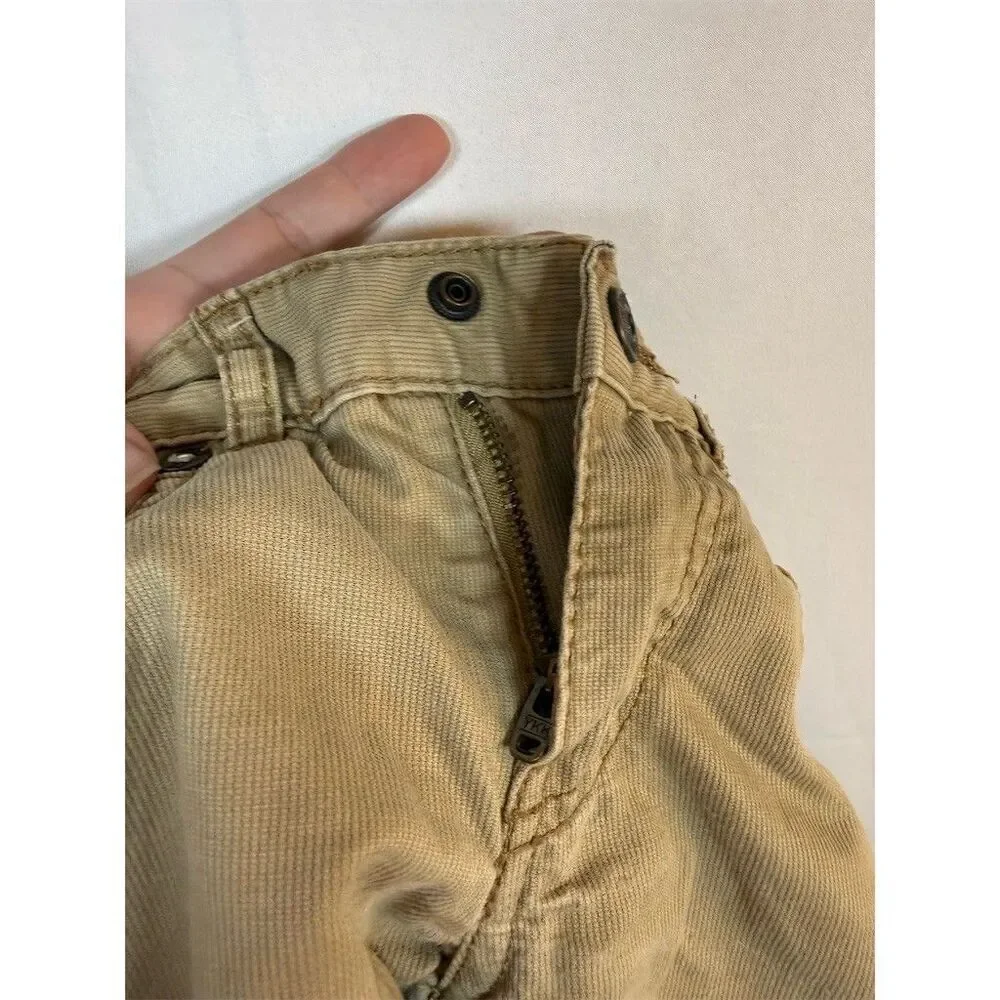 OshKosh B'gosh Toddler Unisex Jeans Tan Slim Straight 5-Pocket Elastic Waist